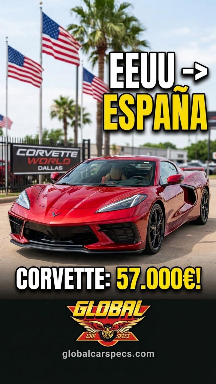¿Quieres un Corvette C8 en España? Mira esto 😱🔥