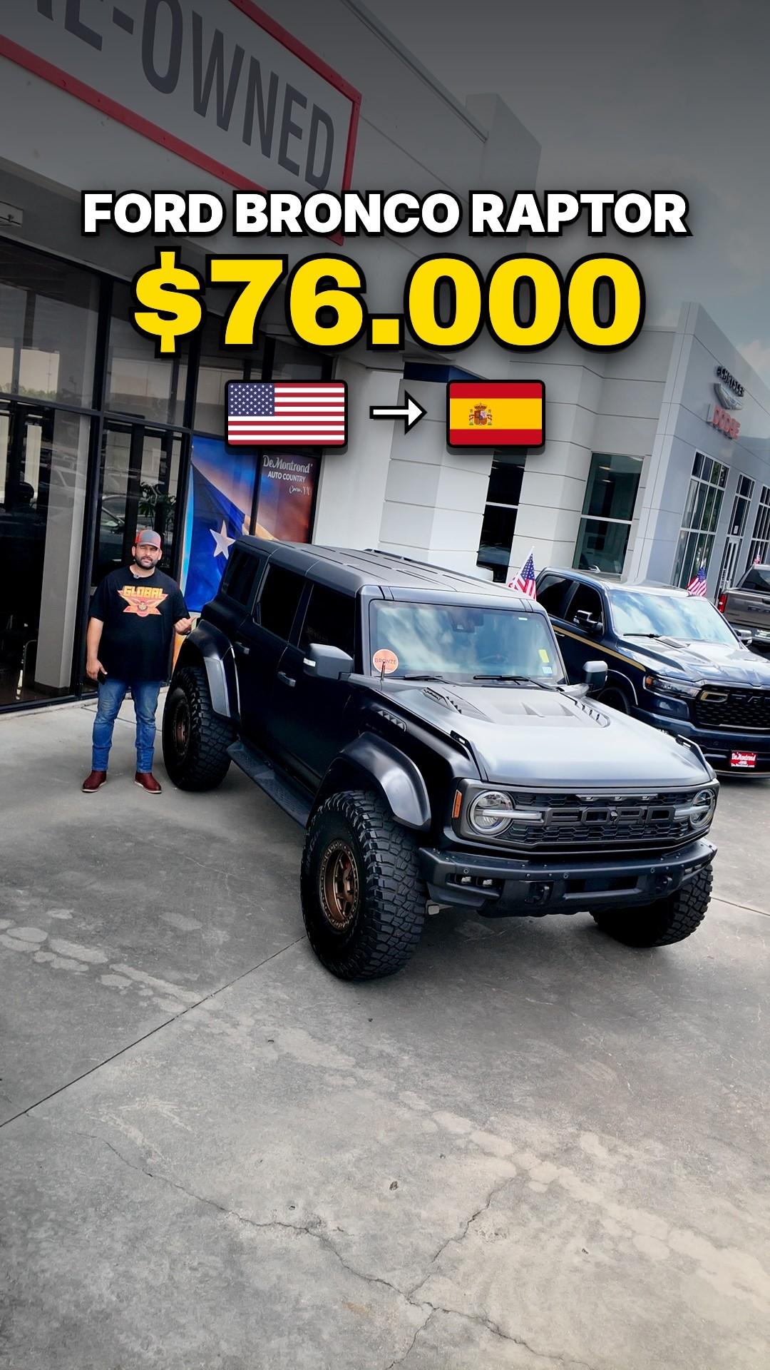 Ford Bronco Raptor desde Houston: ¿la mejor compra?