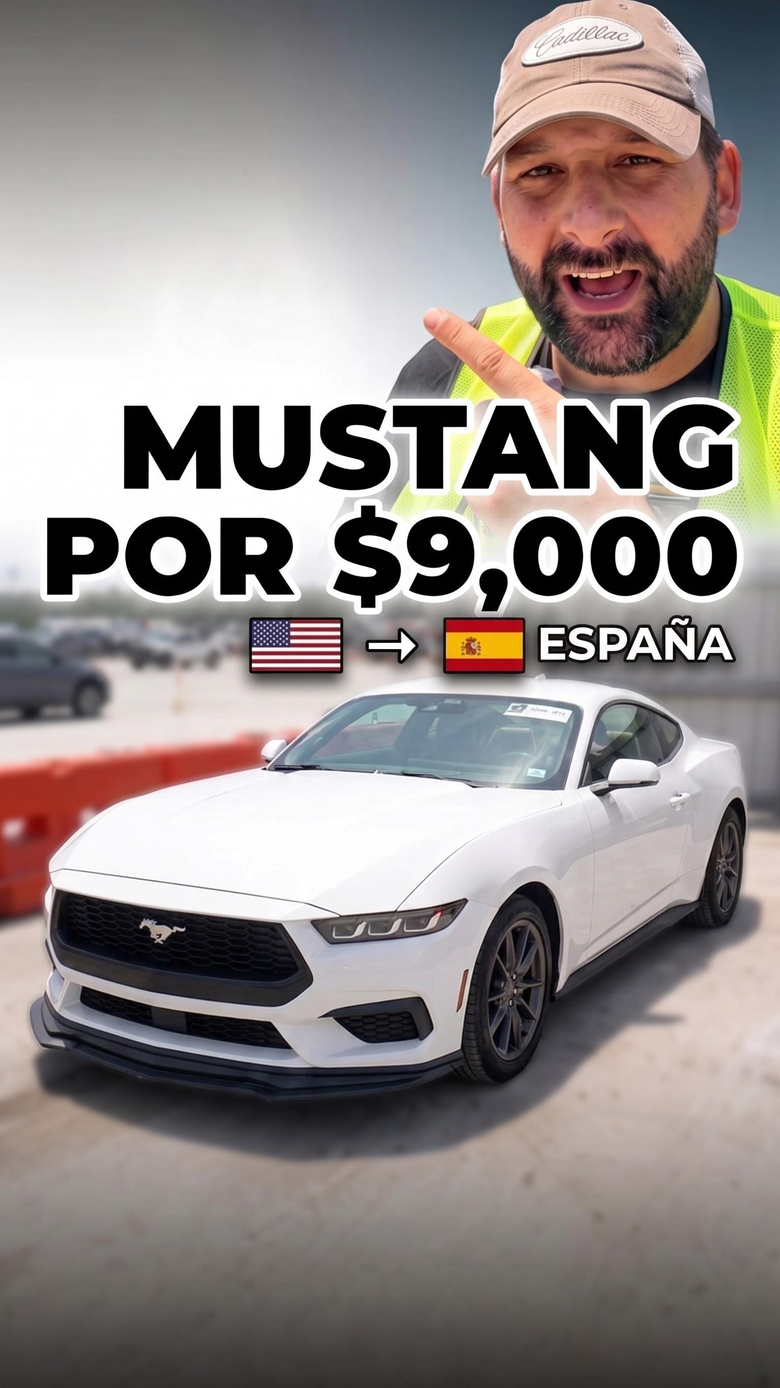 ¿Por qué pujaríamos 9.000 € por este Mustang 2025? Así queda puesto en España